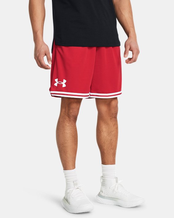 Men's UA Perimeter 10" Shorts, Red, pdpMainDesktop image number 0